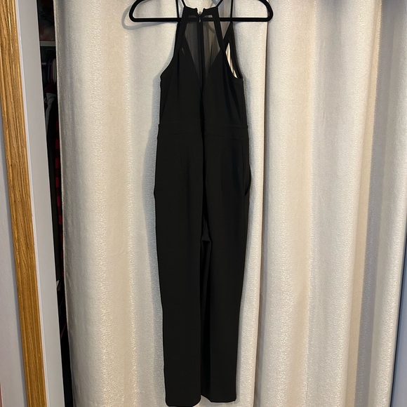 Express Jumpsuit Black/Tan Size 6 - Picture 6 of 9